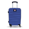 Texas Rangers Color Blitz 21-Inch Hard-Shell Carry-On Spinner Luggage with TSA Lock - Blue