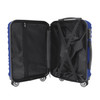 Texas Rangers Color Blitz 21-Inch Hard-Shell Carry-On Spinner Luggage with TSA Lock - Blue