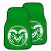 Colorado State Rams 2-pc Carpet Car Mat Set