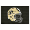 New Orleans Saints Ulti-Mat Rug - 5ft. x 8ft. Saints Helmet Logo