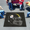 Pittsburgh Steelers Tailgater Rug - 5ft. x 6ft. Steelers Helmet Logo