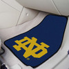 Notre Dame Fighting Irish 2-pc Carpet Car Mat Set