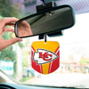 Kansas City Chiefs Air Freshener 2-pk Chiefs Primary Logo Red, Yellow