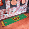 Washington Commanders Putting Green Mat Helmet Logo Green