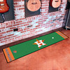 Houston Astros Putting Green Mat - 1.5ft. x 6ft. Star H Cap Logo