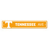 Tennessee Volunteers Team Color Street Sign D√©cor 4in. X 24in. Lightweight