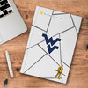 West Virginia Mountaineers 3 Piece Decal Sticker Set