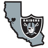 Las Vegas Raiders Home State Decal