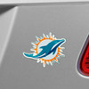 Miami Dolphins Heavy Duty Aluminum Embossed Color Emblem Dolphin Primary Logo