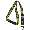 Michigan Wolverines Lanyard Keychain ID Holder NCAA Fan Accessory, Bottle Opener