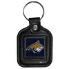 Montana St. Bobcats Square Leatherette Key Chain
