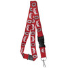 Ohio State Buckeyes Lanyard Keychain ID Holder NCAA Fan Accessory