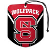 N. Carolina St. Wolfpack Air Freshener 2-pk "NCS" Logo & Wordmark