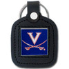Virginia Cavaliers Square Leatherette Key Chain