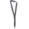 W. Virginia Mountaineers Lanyard Keychain ID Holder NCAA Fan Accessory