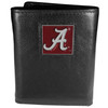 Alabama Crimson Tide Deluxe Leather Tri-fold Wallet