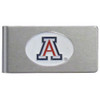 Arizona Wildcats Brushed Metal Money Clip