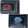 Boise St. Broncos Leather Cash & Cardholder