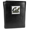 Cal Berkeley Bears Deluxe Leather Tri-fold Wallet