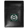 Colorado St. Rams Leather Money Clip/Cardholder