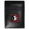 Florida St. Seminoles Leather Money Clip/Cardholder