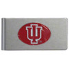 Indiana Hoosiers Brushed Metal Money Clip