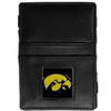 Iowa Hawkeyes Leather Jacob's Ladder Wallet