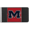 Mississippi Rebels Steel Money Clip