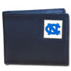 N. Carolina Tar Heels Leather Bi-fold Wallet