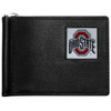Ohio St. Buckeyes Leather Bill Clip Wallet
