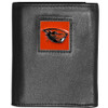 Oregon St. Beavers Leather Tri-fold Wallet