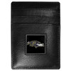 Baltimore Ravens Leather Money Clip/Cardholder