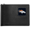 Denver Broncos Leather Bill Clip Wallet