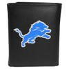 Detroit Lions Leather Tri-fold Wallet, Large Logo Detroit Lions Leather Tri-fold Wallet, Large Logo