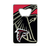 Atlanta Falcons Credit Card Style Bottle Opener - 2 x 3.25 Falcon Primary Logo