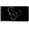Houston Texans Black and Steel Money Clip