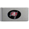 Tampa Bay Buccaneers Brushed Metal Money Clip