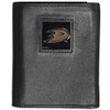 Anaheim Ducks® Leather Tri-fold Wallet