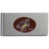 Arizona Coyotes® Brushed Metal Money Clip