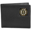 Boston Bruins¬Æ Leather Bi-fold Wallet Packaged in Gift Box