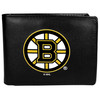 Boston Bruins¬Æ Leather Bi-fold Wallet, Large Logo