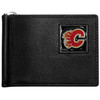 Calgary Flames¬Æ Leather Bill Clip Wallet