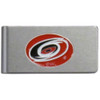 Carolina Hurricanes¬Æ Brushed Metal Money Clip