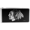 Chicago Blackhawks¬Æ Black and Steel Money Clip