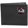 Colorado Avalanche¬Æ Leather Bi-fold Wallet Packaged in Gift Box