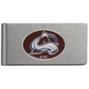 Colorado Avalanche¬Æ Brushed Metal Money Clip