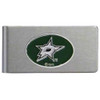 Dallas Stars¬ô Brushed Metal Money Clip