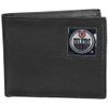 Edmonton Oilers¬Æ Leather Bi-fold Wallet Packaged in Gift Box