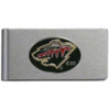 Minnesota Wild¬Æ Brushed Metal Money Clip