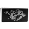 Nashville Predators¬Æ Black and Steel Money Clip